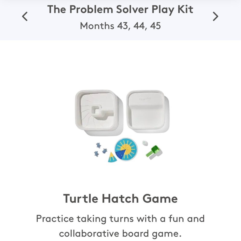 Lovevery Turtle Hatch Game - NEW